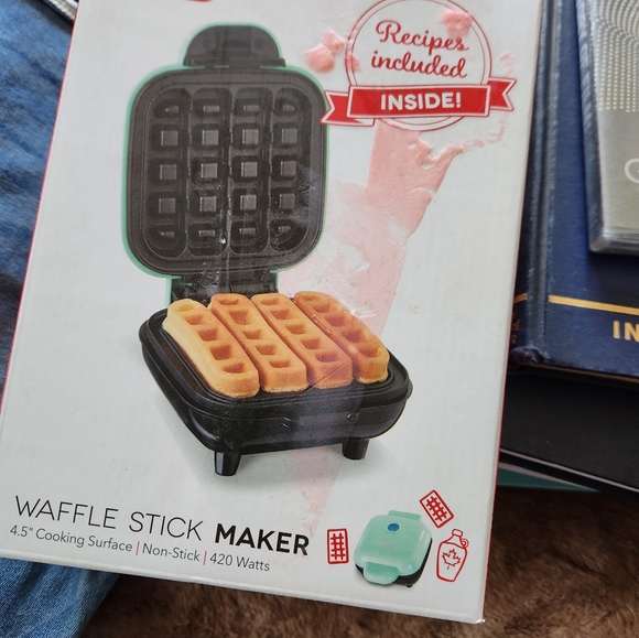 Dash Other - Mini Waffle Maker,Waffle Stick Maker, Easy to Clean, Non-Stick Surfaces, 4 Inch,